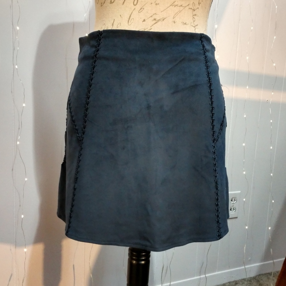 American Rag Suede Skirt - Picture 1 of 5
